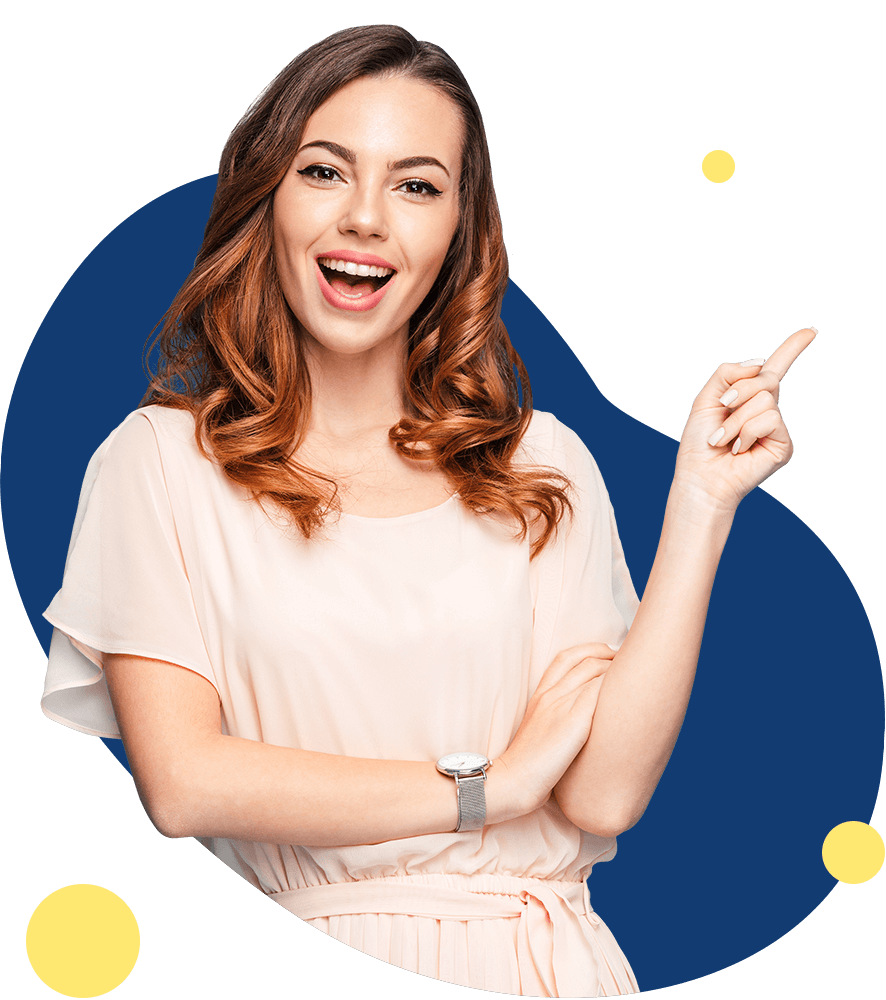 Chica feliz porque el rpecio de BMI Ahorro Colombia es fijo para siempre y nunca subirá