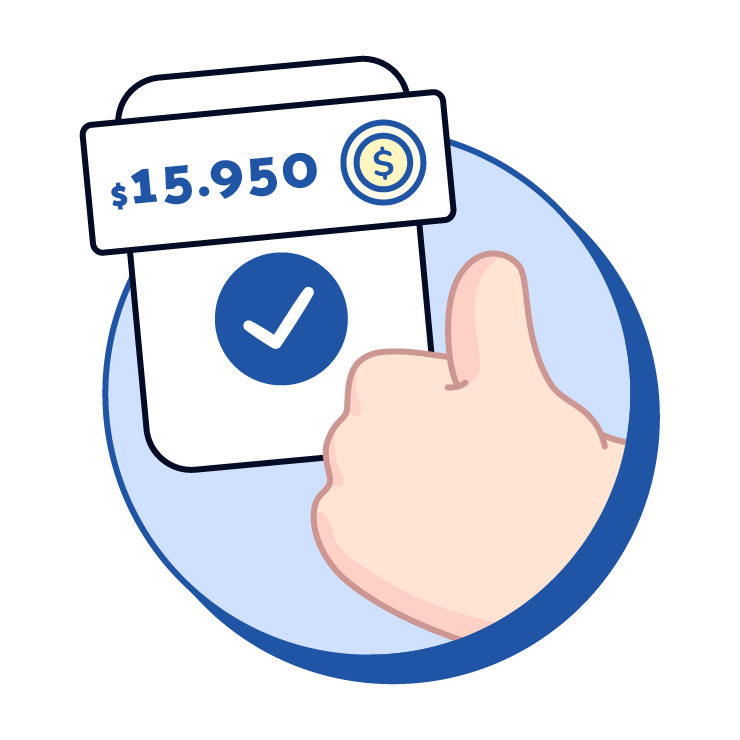 Notificación de cashback recibido en plan de ahorro