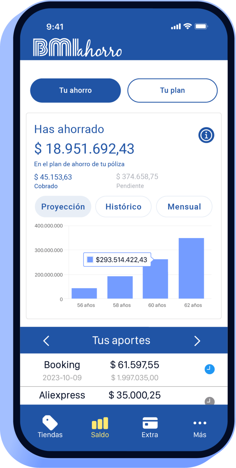 Seguro de vida y ahorro • BMI Ahorro Colombia